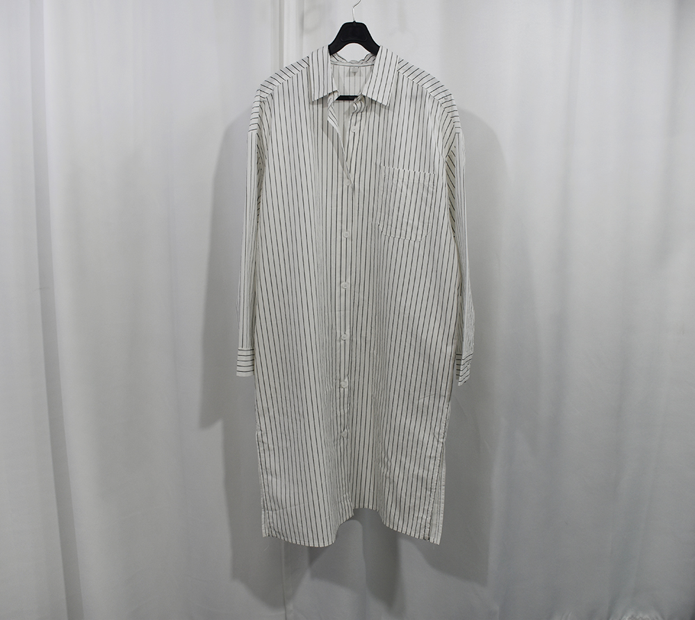 New striped shirt dress 2 col