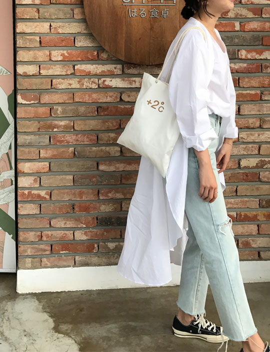 Daily Cotton Eco Bag This is a simple ladies colle