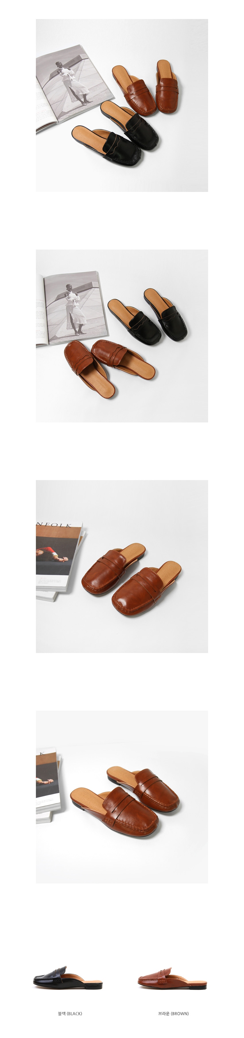 New Women Square Bloopers Slippers Shoes Shoes BAS