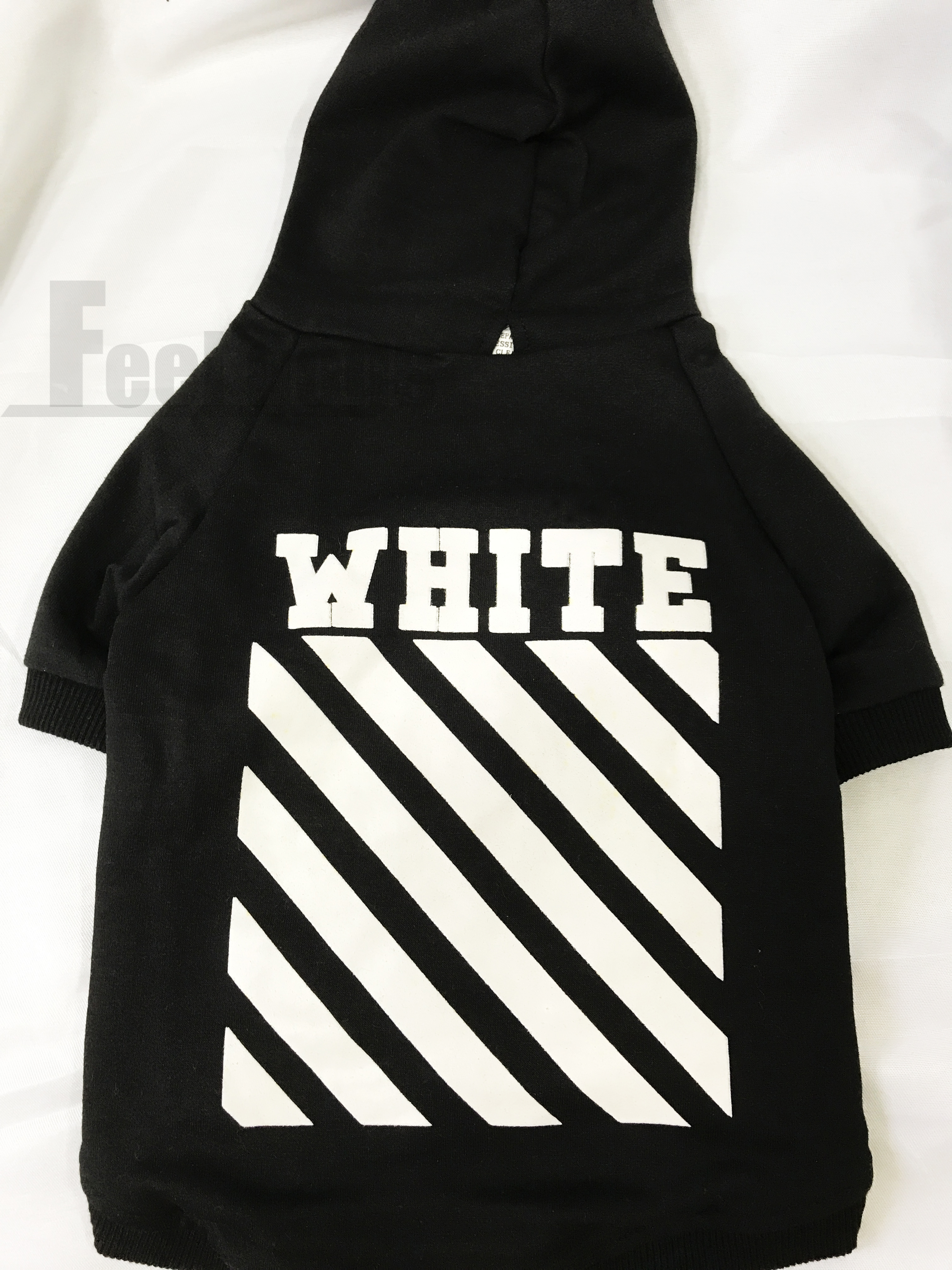 NEW DOG FASHION Off-white st Dog Hoodie Pet Dog Cl
