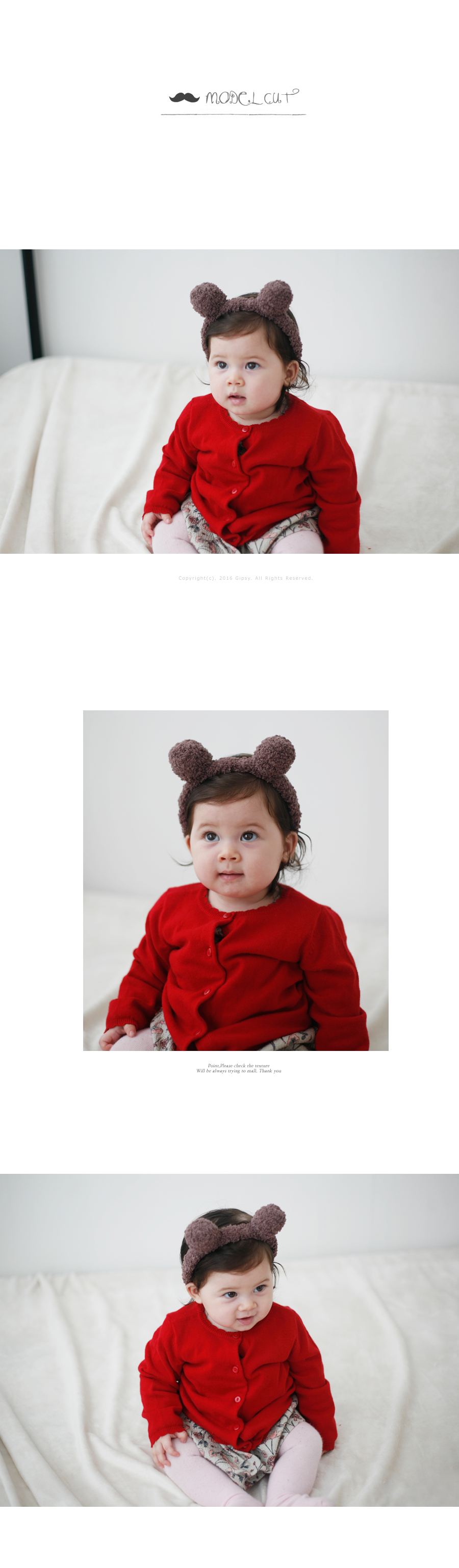 New Bear Baby Baby Hair Band Strap Set Infant Newb