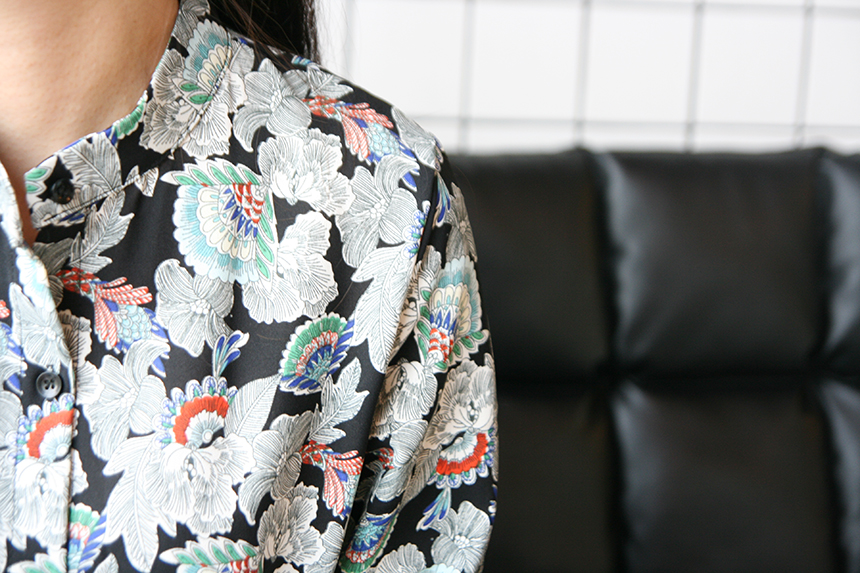 New Women Dress Autumn Flower Dress