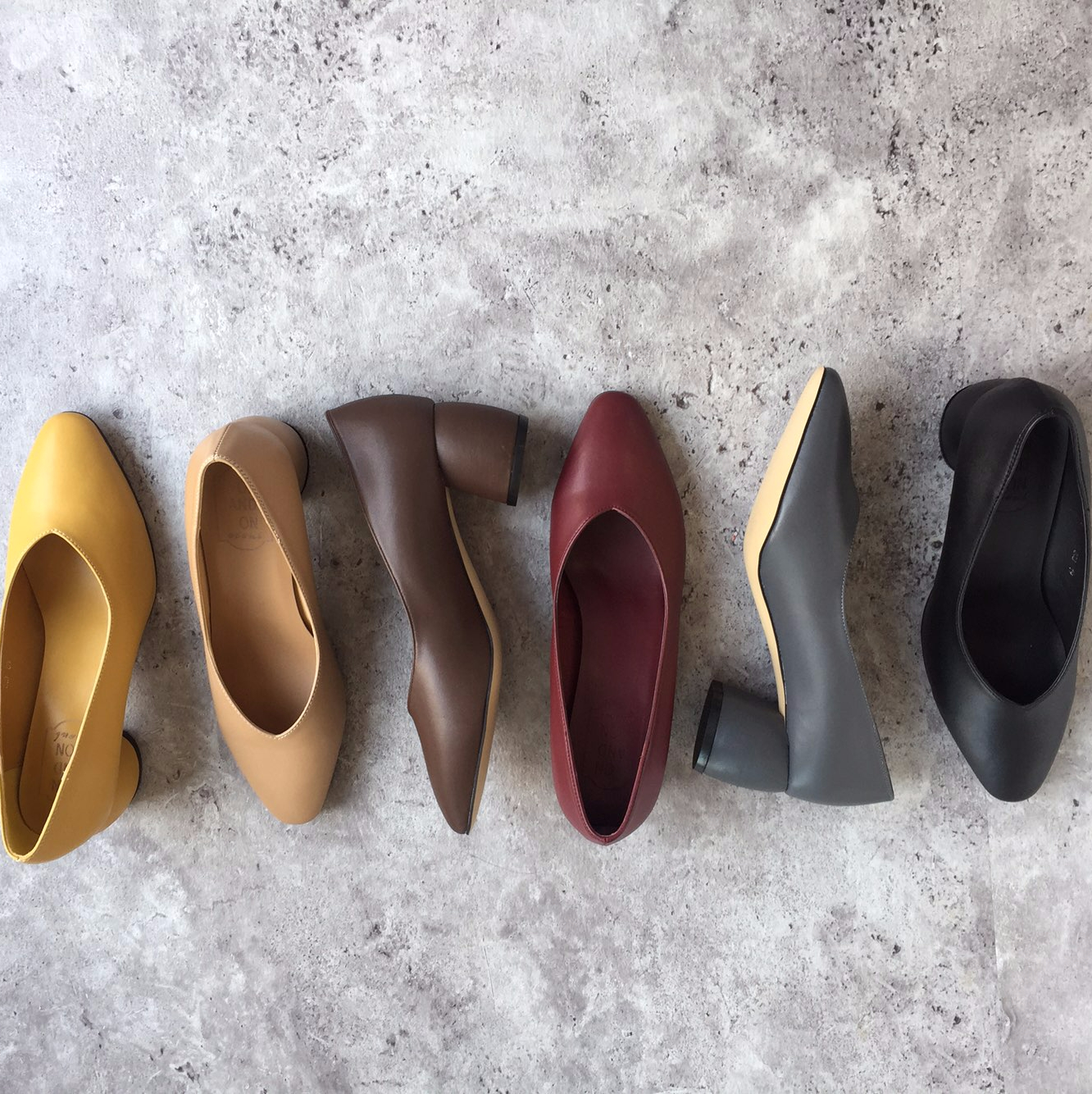 Retro Tongue Pumps 6cm Memory Foam Middle Hill Kea