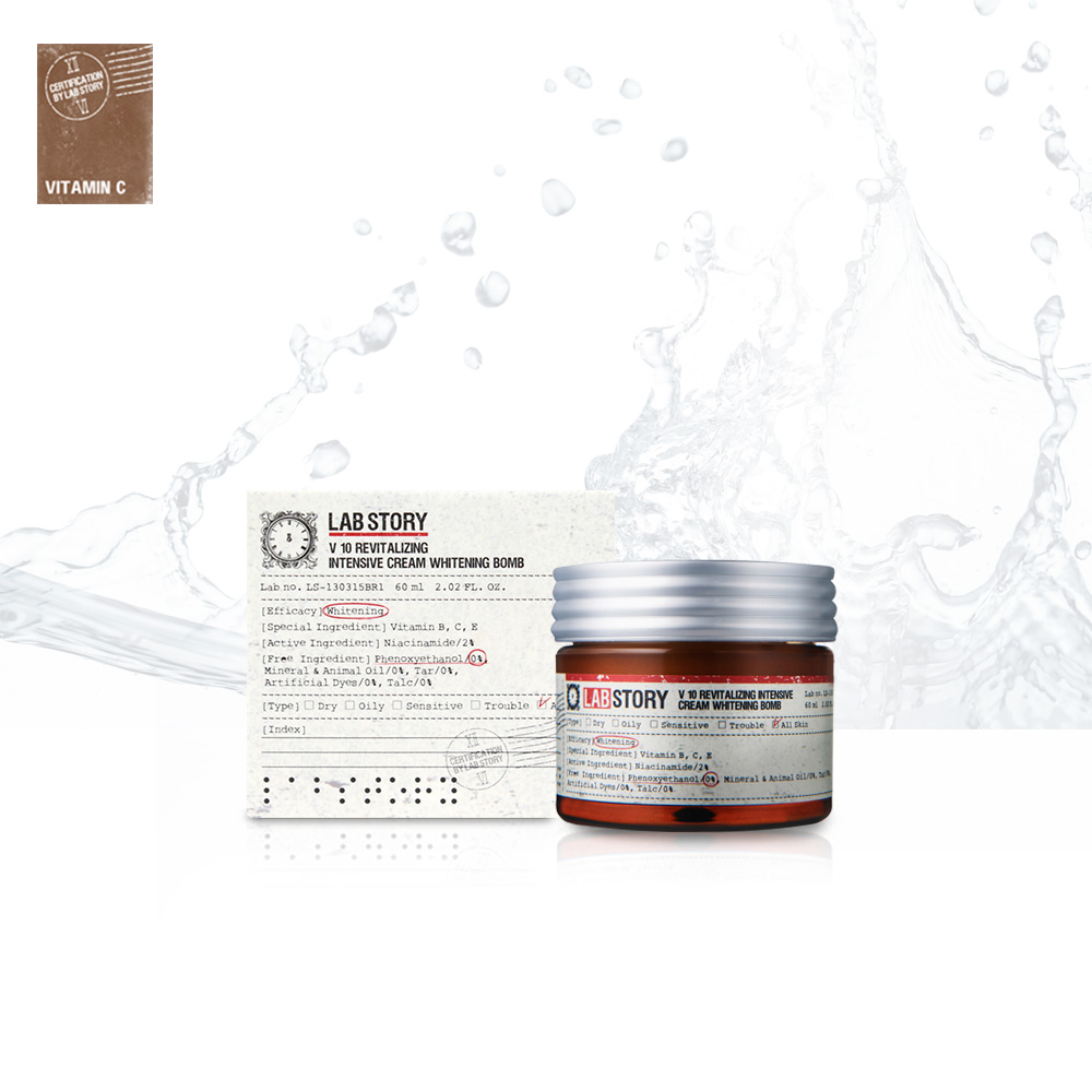 New V 10 Revitalizing Intensive Cream Whitening Ni