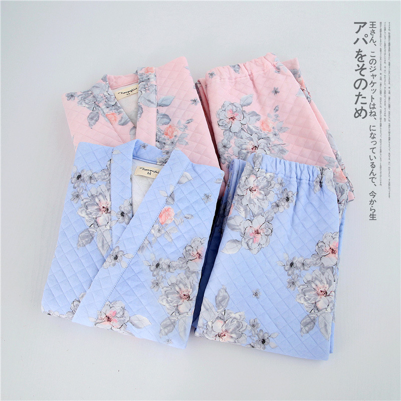 New imported flower Nubim yukata winter couple paj