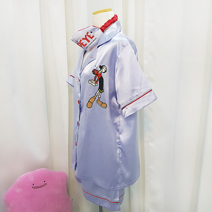 New Popeye Pajamas Short Sleeve Homewear Women Paj