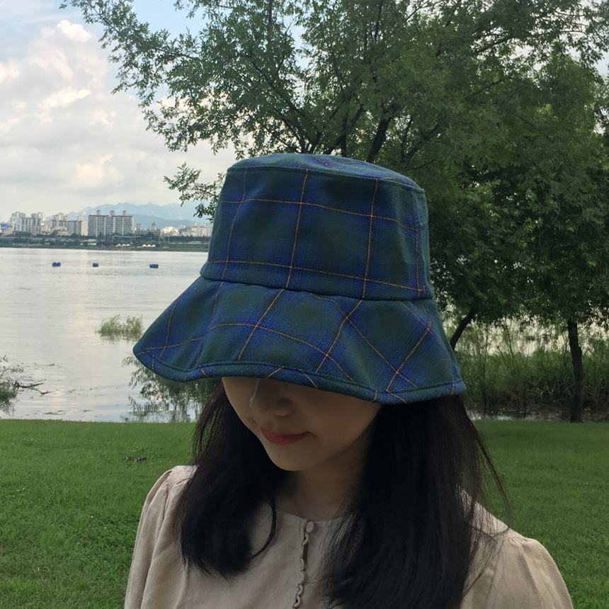 Women Sun Hats Daily Check Over Size Humbly Bucket