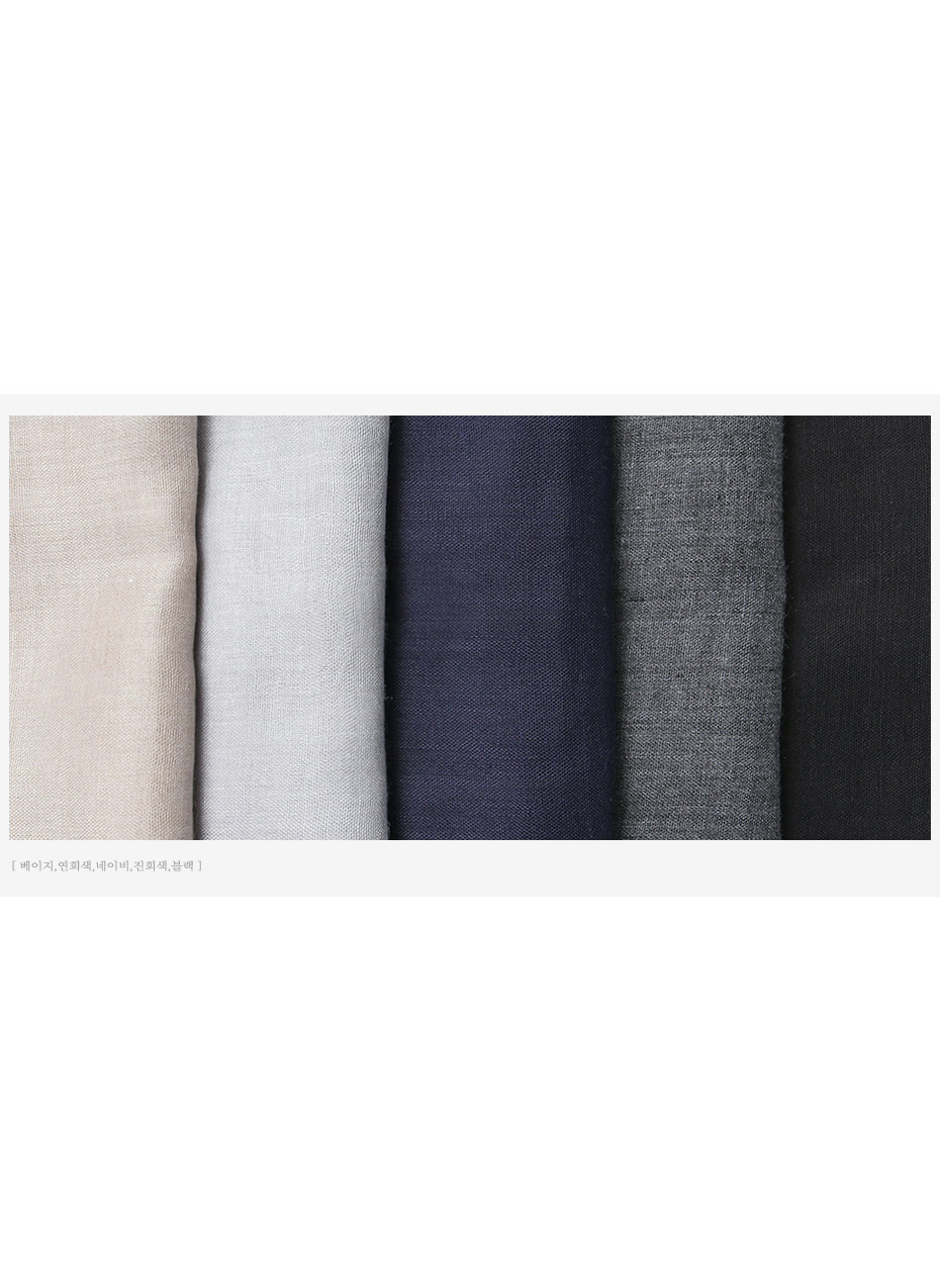 Plain muffler 5color Autumn Linen Gauze items Wome