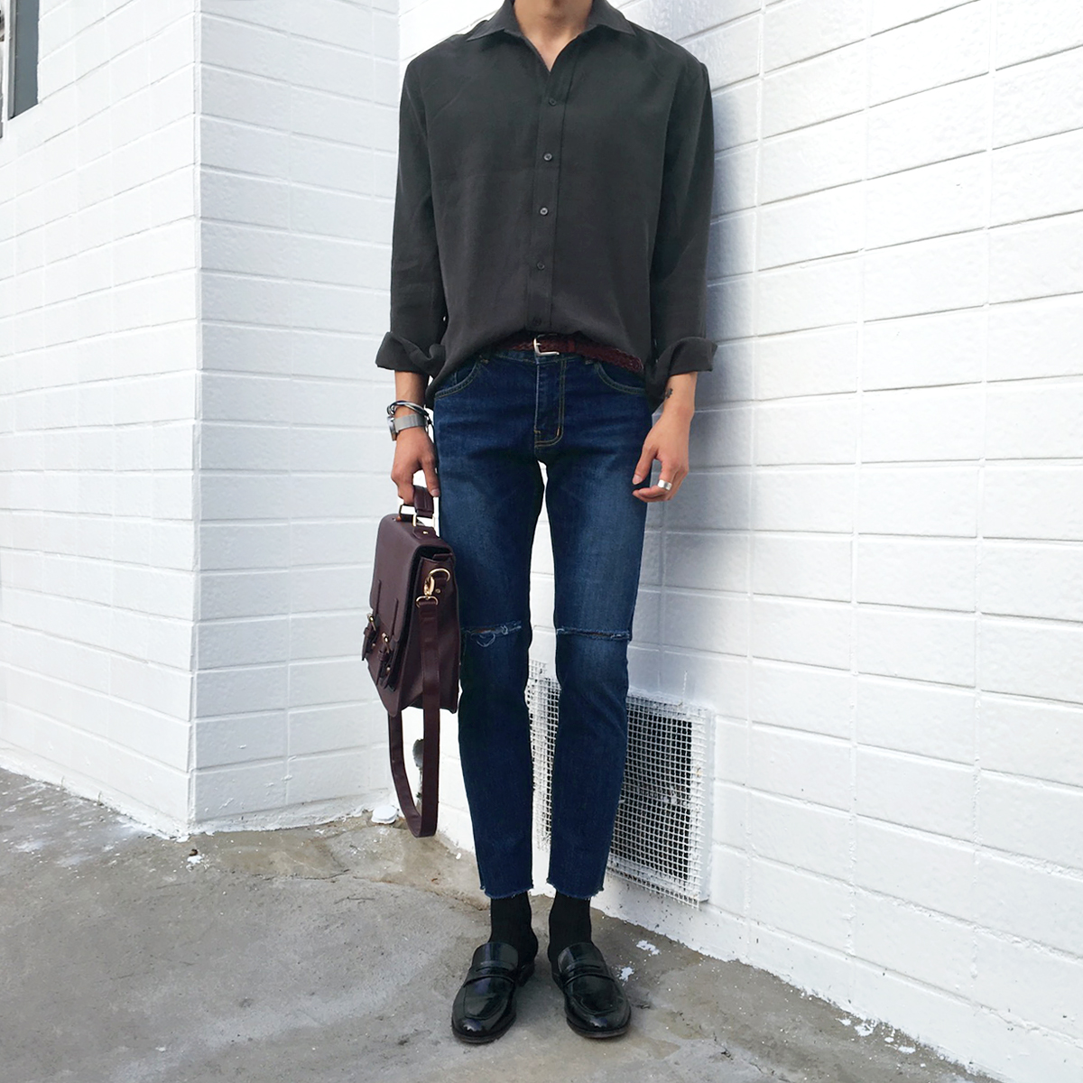 NEW MEN FASHION BELT Unisex Leather Belt 2color