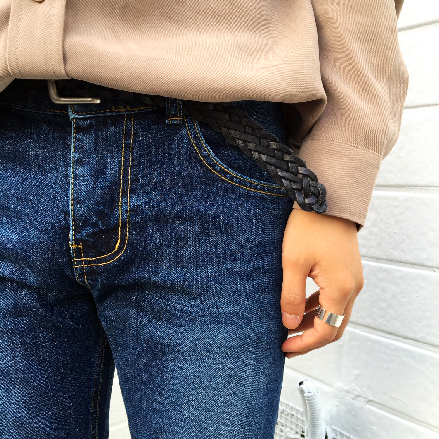 NEW MEN FASHION BELT Unisex Leather Belt 2color