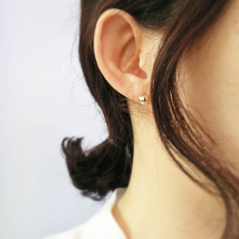 Dongguan anti-circular one-touch earrings 6.5mm 14