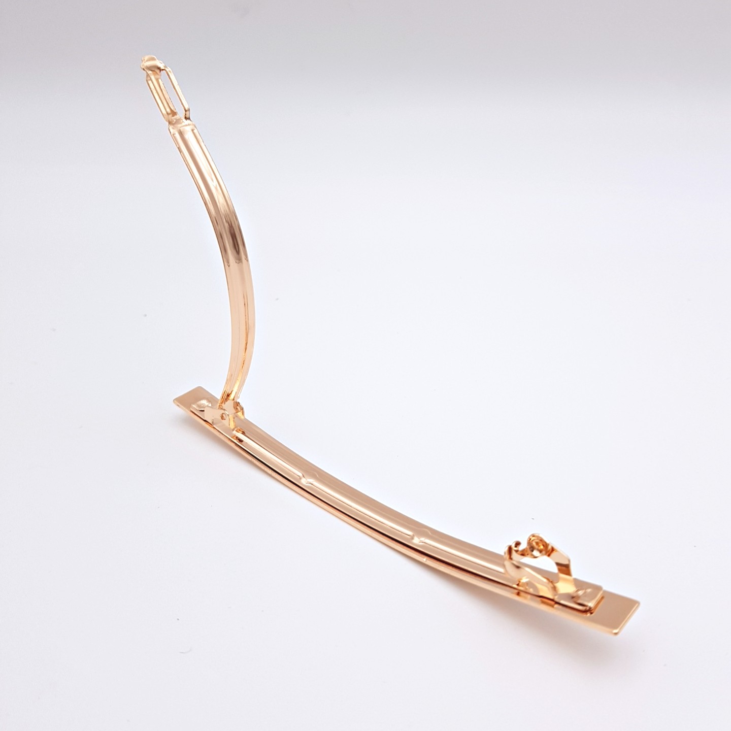 Hair Accessories Square Slim Matte Hairpin Gold Da