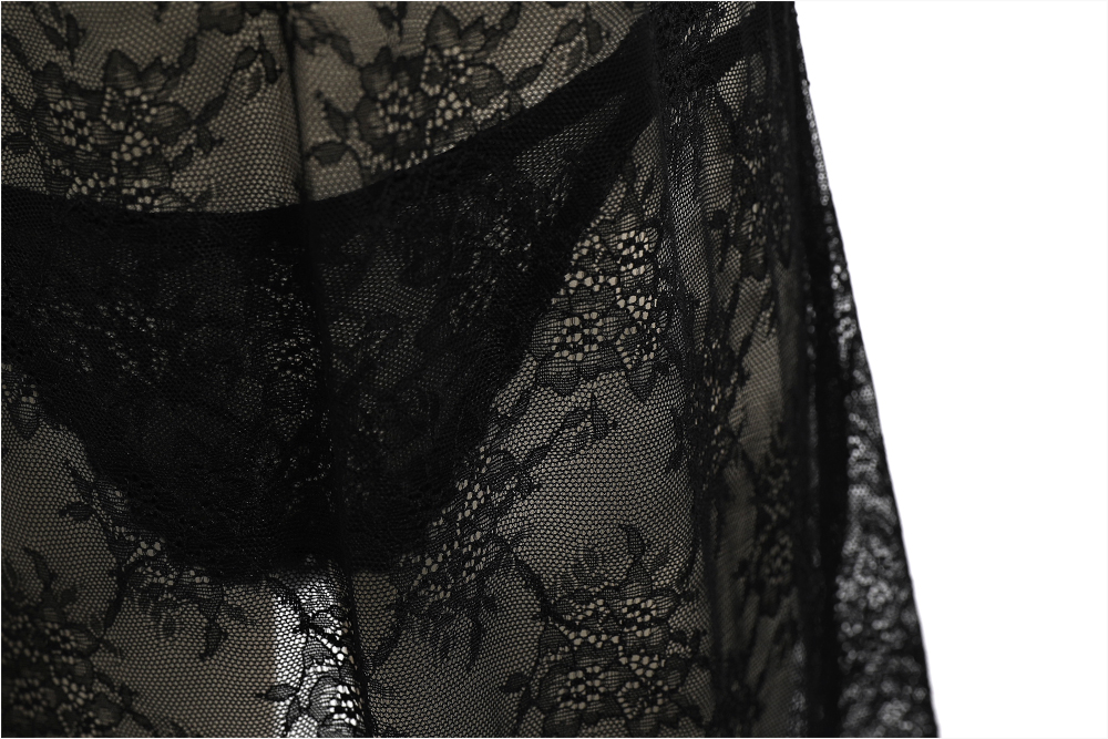 NEW SEXY LINGERIE Shannon Lace slip-on tee shorts 