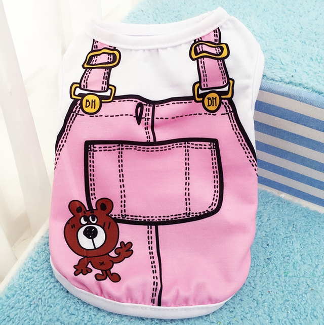 NEW DOG FASHION More than 10 types of sleeveless m