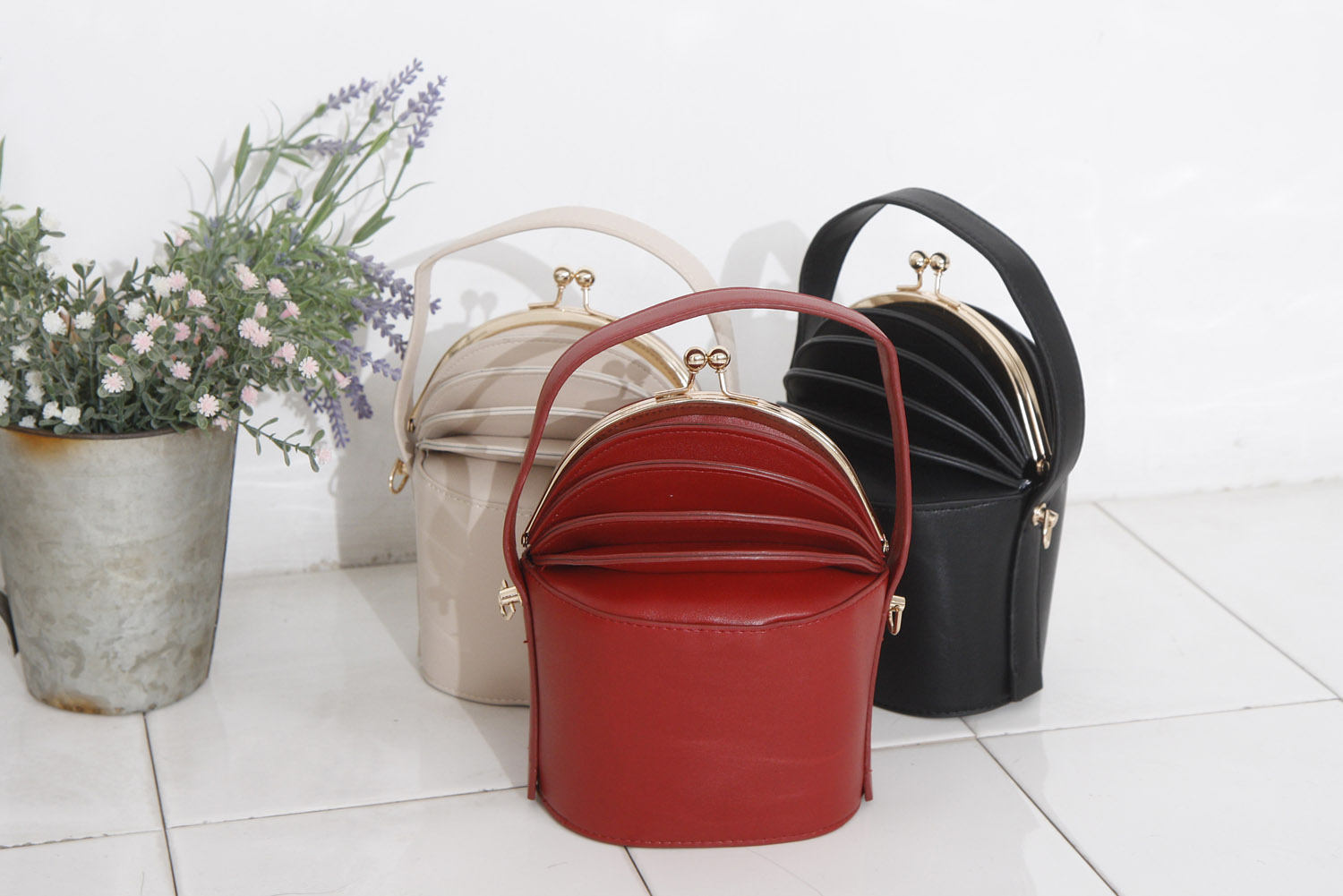 New Mini Cylinder Buckets Bags Daily 20's Bags 