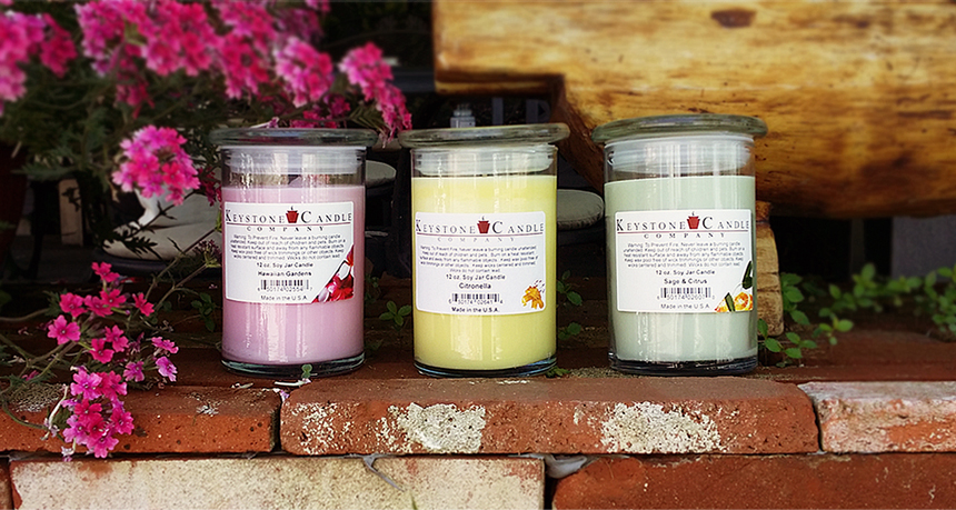 NEW CANDLE Keystone Candle Bottle 4 Souvenirs Gift