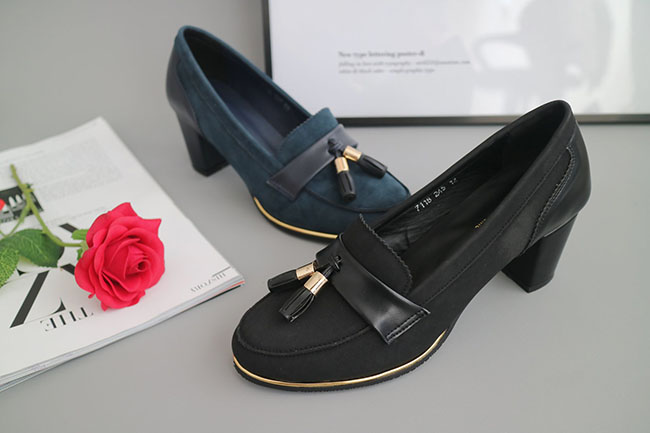 New Rosario Annes 7118 Tassel loafers Black, Navy 