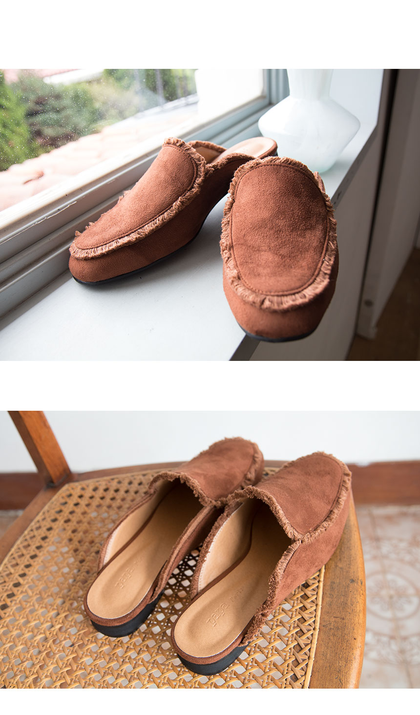 New Modern Suede Fringe Blower Autumn Shoe Shoes C