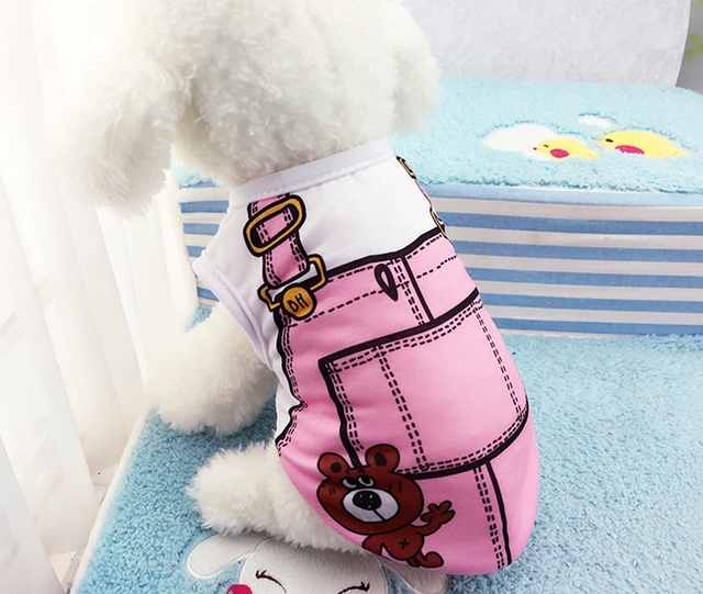NEW DOG FASHION More than 10 types of sleeveless m