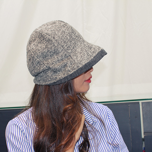 New Women's Hat Round Volume Autumn Winter Matu