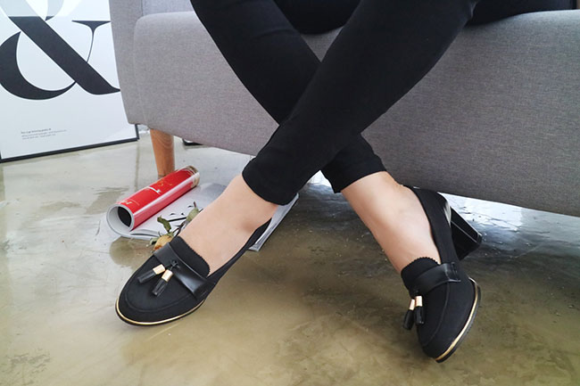 New Rosario Annes 7118 Tassel loafers Black, Navy 