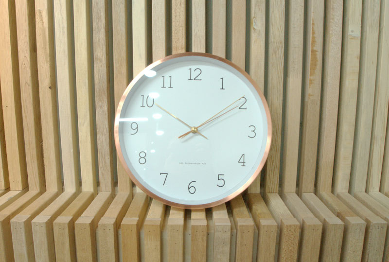 Rose gold metal office living simple simple round 