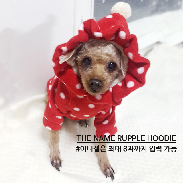 NEW DOG FASHION Puppy Clothes Dot Hoodie Winter Cl