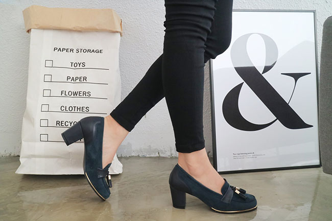 New Rosario Annes 7118 Tassel loafers Black, Navy 