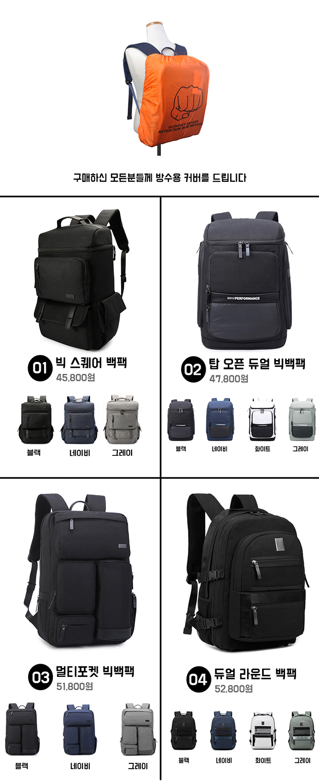 NEW BACKPACK Big Size Unisex Daily Travel Travel B