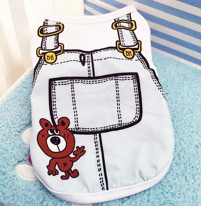 NEW DOG FASHION More than 10 types of sleeveless m