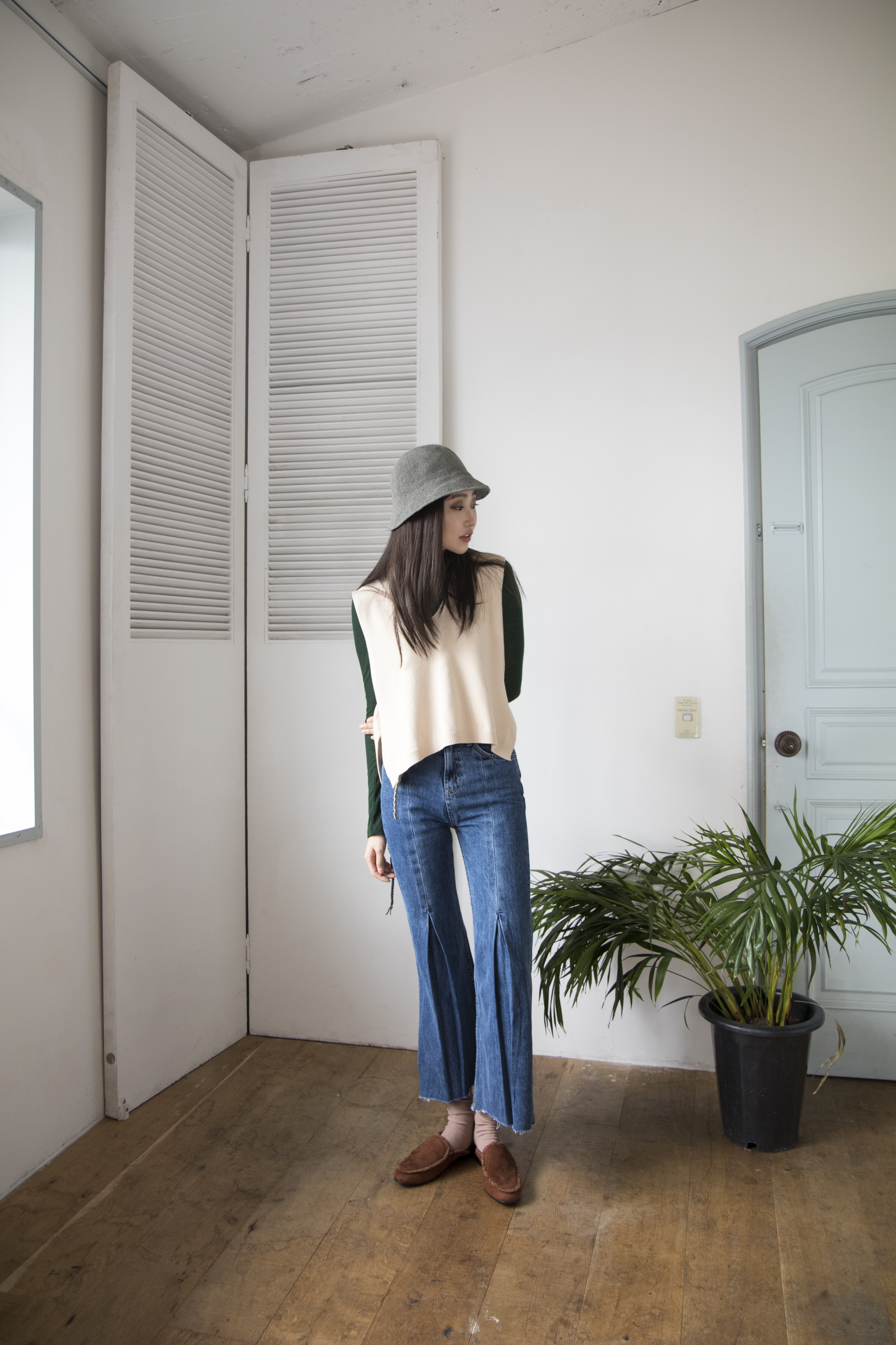 New Modern Suede Fringe Blower Autumn Shoe Shoes C