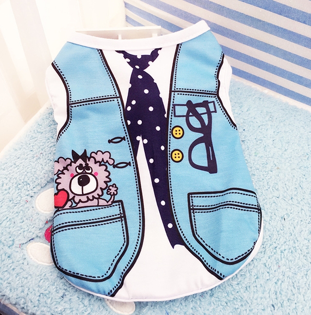 NEW DOG FASHION More than 10 types of sleeveless m