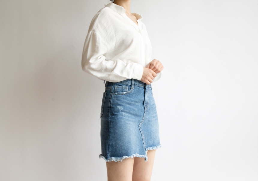 Denim skirt Uncle Denim skirt small size 44 Size