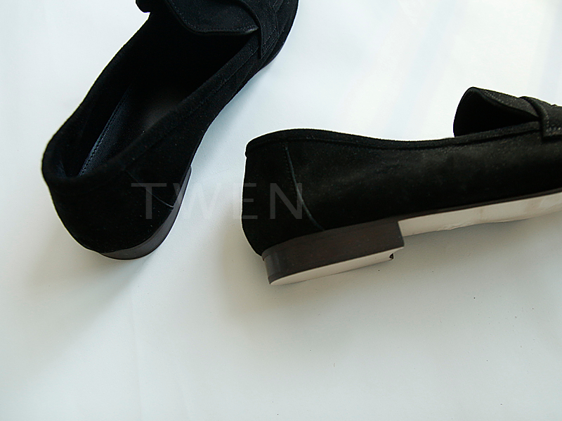 New Mansour Gabriel loafers handmade women suede l