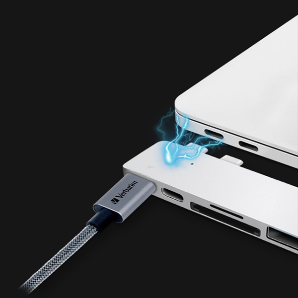 Verbatim Dual C Type Charging Hub for Apple MacBoo