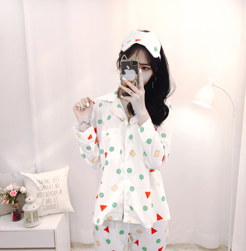 New winter pajamas pajamas lining set pillow doll 