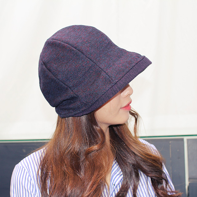 New Women's Hat Round Volume Autumn Winter Matu
