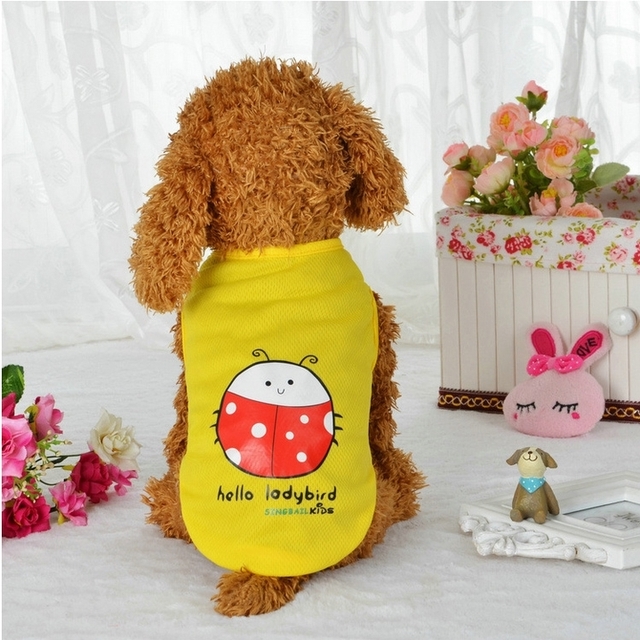 NEW DOG FASHION More than 10 types of sleeveless m