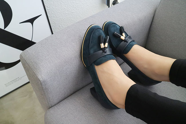 New Rosario Annes 7118 Tassel loafers Black, Navy 
