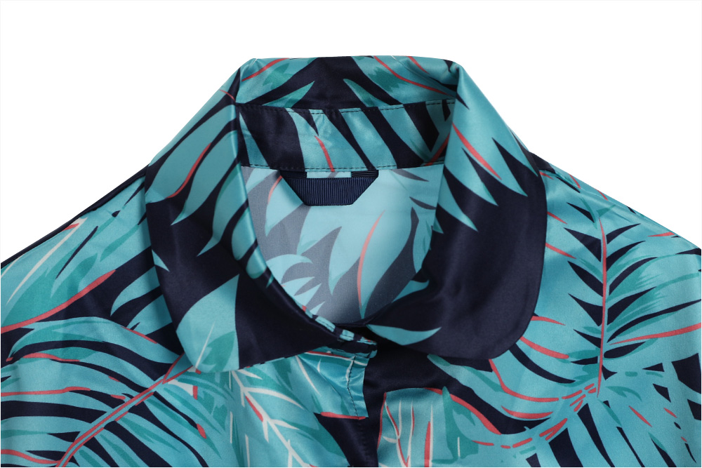 New Kaia Tropical Pajama Slip Set Women Women Paja