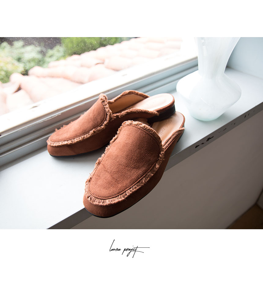 New Modern Suede Fringe Blower Autumn Shoe Shoes C