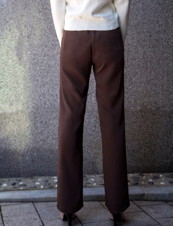 New Women's Pants High Waist Wide Bending Slack