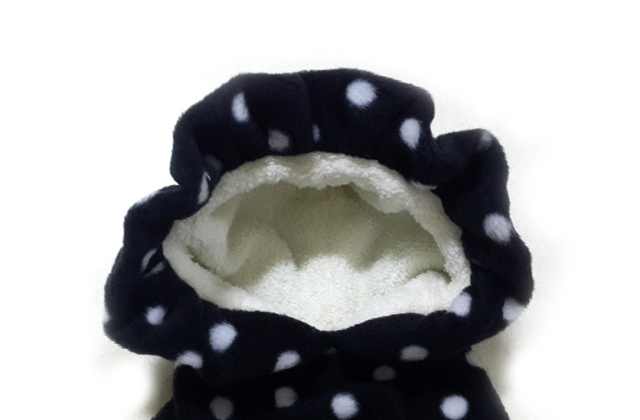 NEW DOG FASHION Puppy Clothes Dot Hoodie Winter Cl