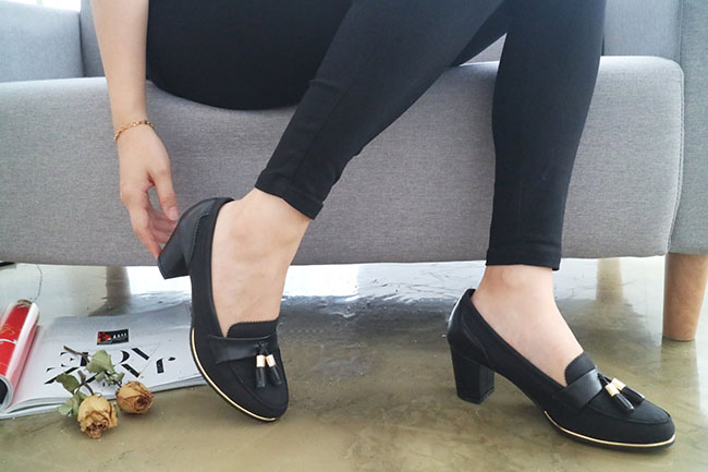 New Rosario Annes 7118 Tassel loafers Black, Navy 