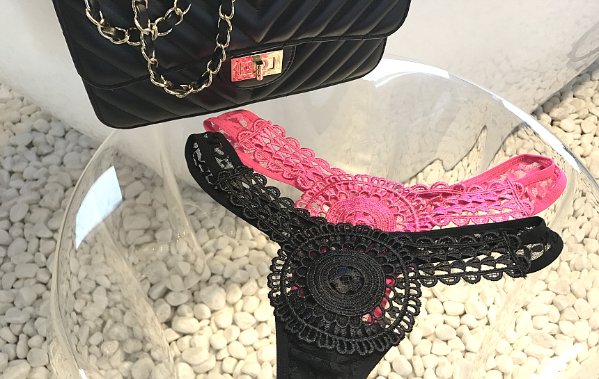 Women Underwear Sexy Lace Mesh Women Tee Shorts Li