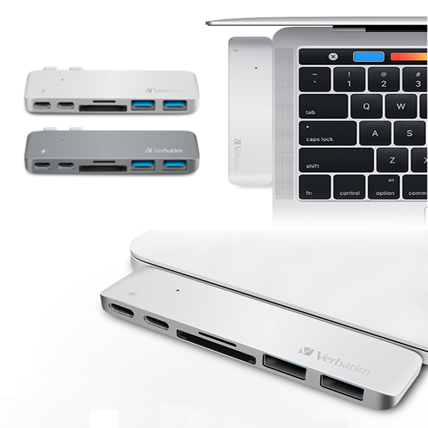 Verbatim Dual C Type Charging Hub for Apple MacBoo