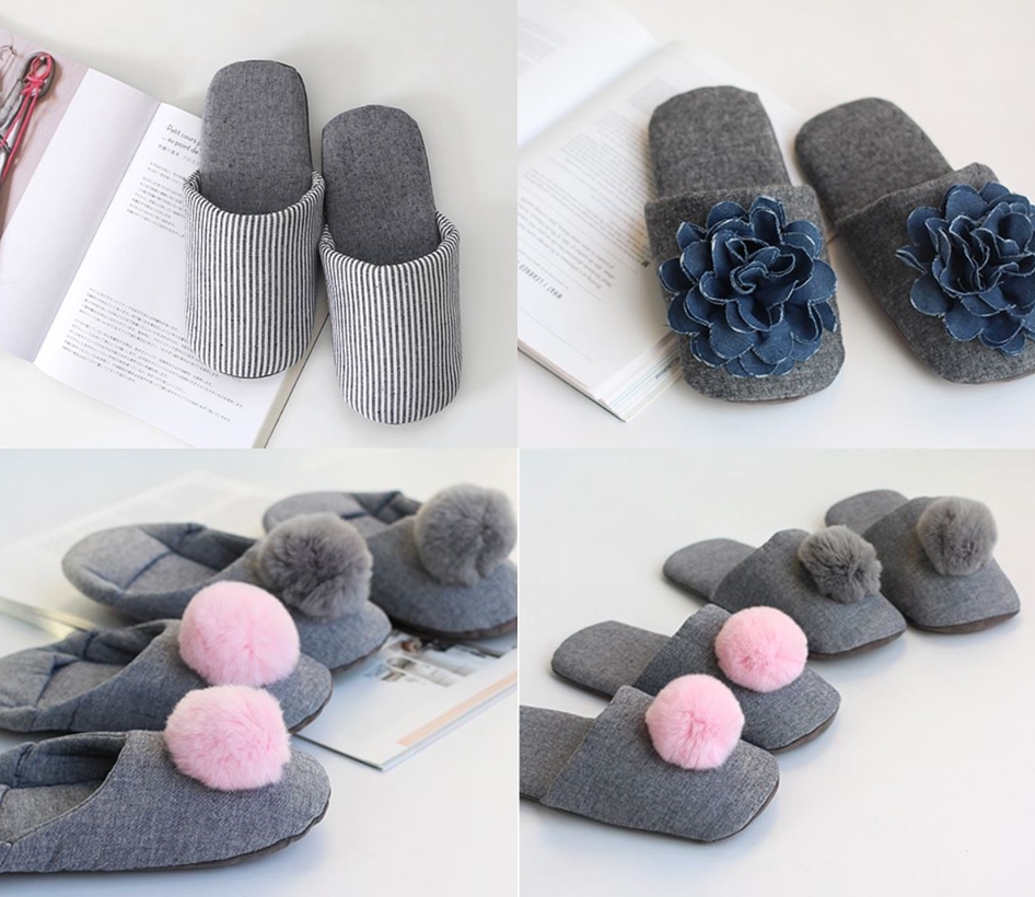NEW HOME BATHROOM SLIPPERS Nordic style living roo