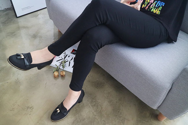 New Rosario Annes 7118 Tassel loafers Black, Navy 