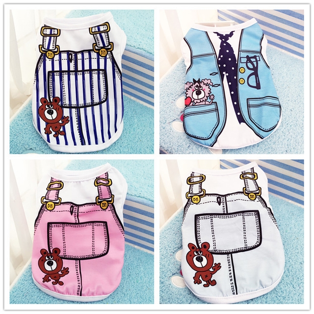 NEW DOG FASHION More than 10 types of sleeveless m