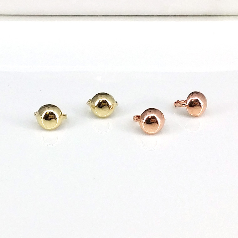 Dongguan anti-circular one-touch earrings 6.5mm 14